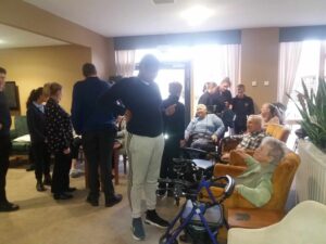 Ambergate Choir with Elderly Residents
